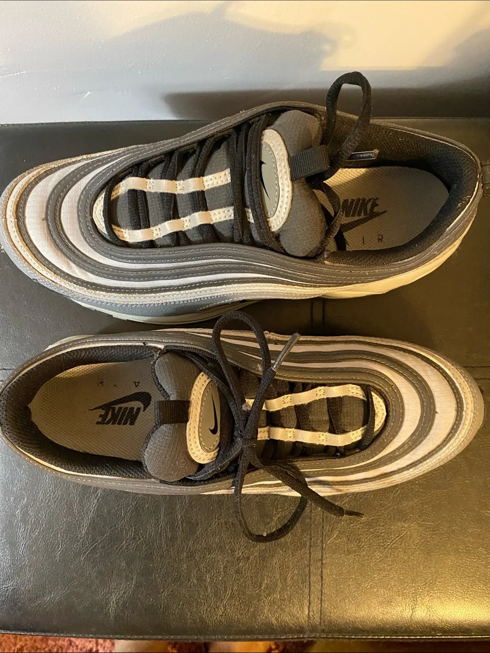Nike Men’s Air Max 97 — Black, Gray, White
